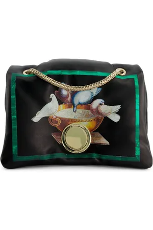 Giambattista Valli Birds Airbag leather mini bag