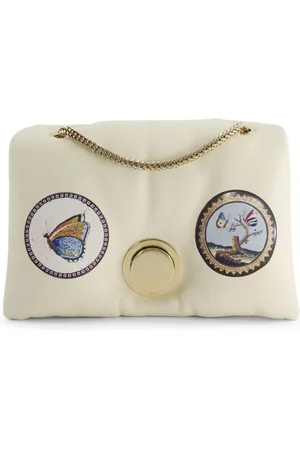 Giambattista Valli Airbag Micromosaic-print shoulder bag