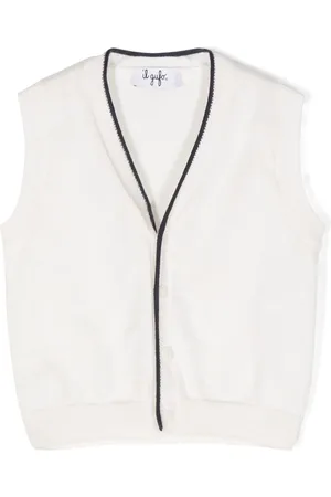 Il gufo Fine-knit gilet