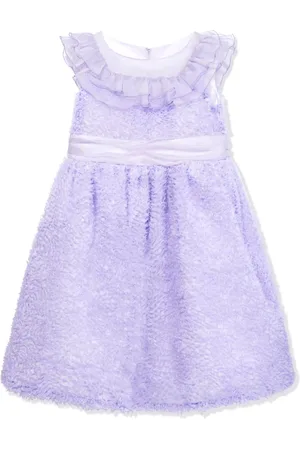Marchesa Notte Ruffled silk georgette dress