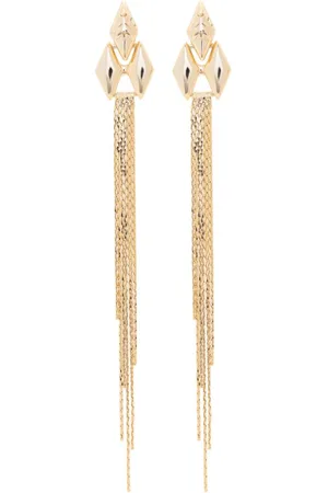 Patrizia Pepe Micro Fly geometric-pendant earrings