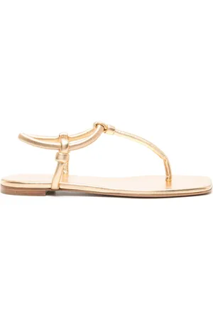Gianvito Rossi Juno thong leather sandals