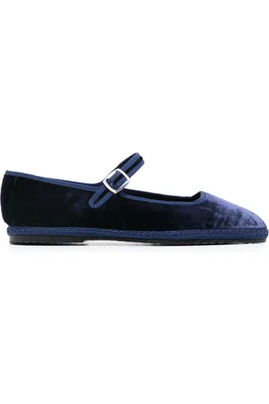 Scarosso Petra velvet ballerina shoes