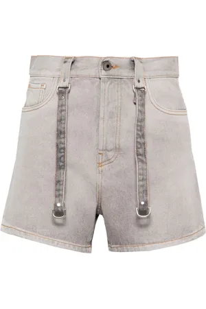 OFF-WHITE Laundry denim shorts