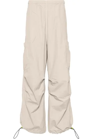 BARROW Panelled cotton wide-leg trousers