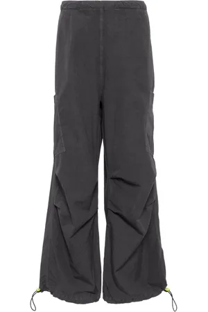 BARROW Panelled cotton wide-leg trousers