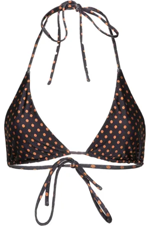 FAITHFULL THE BRAND Lattea polka-dot bikini top