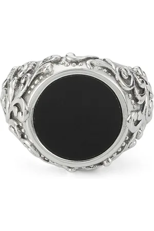 EMANUELE BICOCCHI Arabesque onyx ring