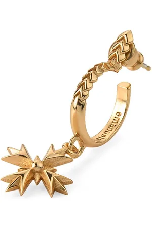EMANUELE BICOCCHI EB Crest silver hoop earring