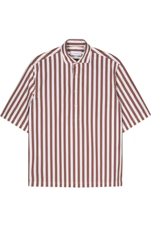 LARDINI Striped cotton shirt