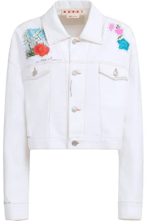Marni Appliqué-detail logo-embroidered jacket