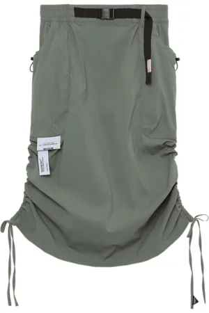 Musium Div. Belted midi skirt