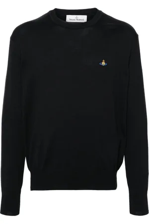 Vivienne Westwood Orb-embroidered cotton jumper