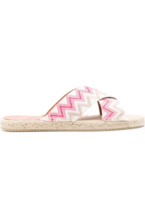 Missoni Zigzag open espadrilles