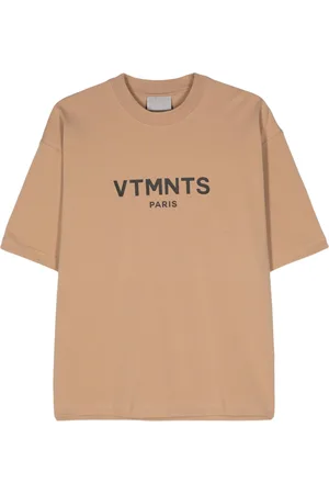 VTMNTS Logo-print short-sleeve T-shirt