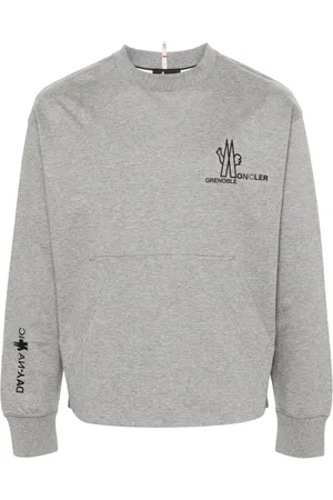 Moncler Logo-appliqué cotton sweatshirt