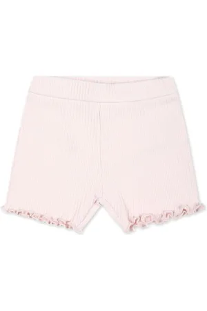 Moncler Logo-appliqué ribbed shorts