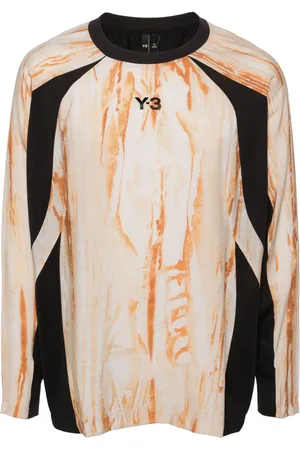 Y-3 Rust-dye longsleeved T-shirt