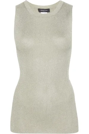 Fabiana Filippi Ribbed-knit tank top