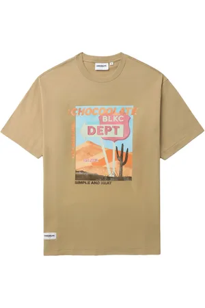 Chocoolate Graphic-print cotton T-shirt