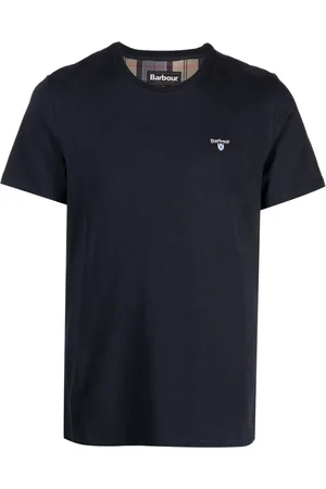 Barbour Embroidered-logo cotton T-shirt
