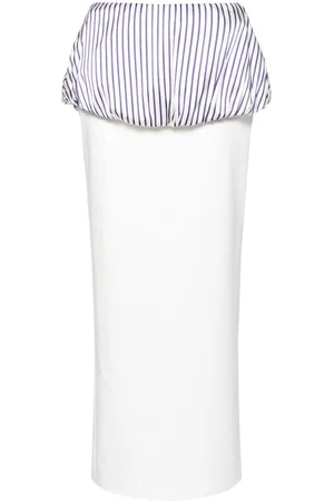 V:PM ATELIER Dove pencil skirt
