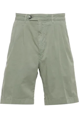CANALI Mid-rise chino shorts