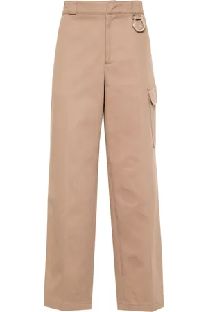 PAURA Jonis straight-leg cotton trousers