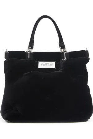 Maison Margiela Small Glam Slam velvet tote bag