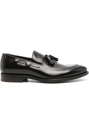 HENDERSON BARACCO Tassel-detail leather loafers