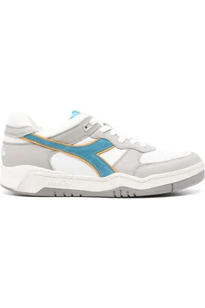 Diadora B.560 Used panelled leather sneakers