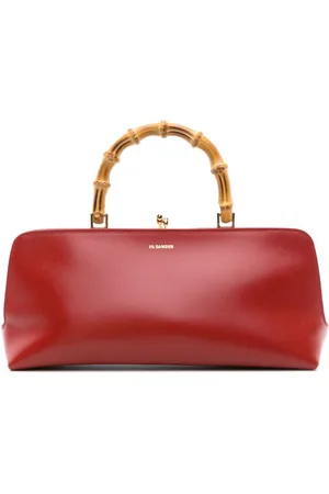 Jil Sander Small Goji leather tote bag