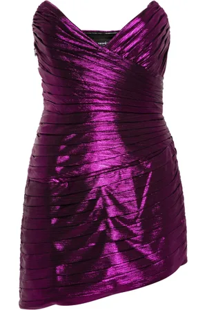 Retrofete Nala sweetheart-neck minidress