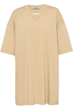 Prada Triangle-logo cotton T-shirt