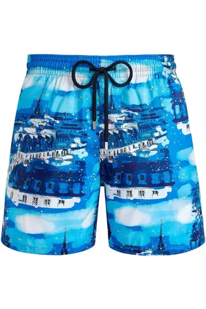 Vilebrequin City-print swim shorts