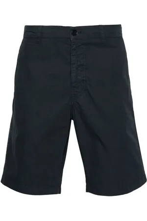 Aspesi Pressed-crease cotton shorts