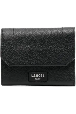 LANCEL Logo-patch leather wallet