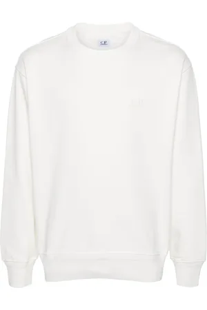 C.P. Company Logo-embroidered cotton sweatshirt