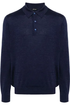 Kiton Fine knit polo shirt