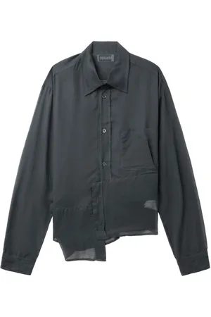 MAGLIANO Asymmetric cotton shirt
