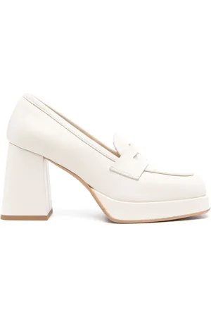 VAMSKO 90mm Greta leather pumps