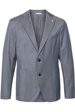 Manuel Ritz Striped single-breasted blazer