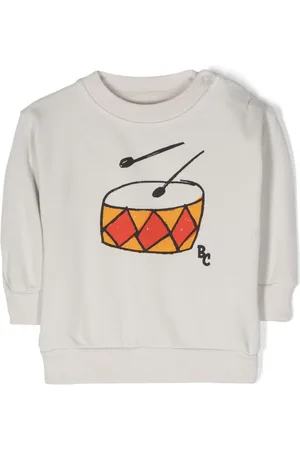 Bobo Choses Play the Drum-print sweatshirt