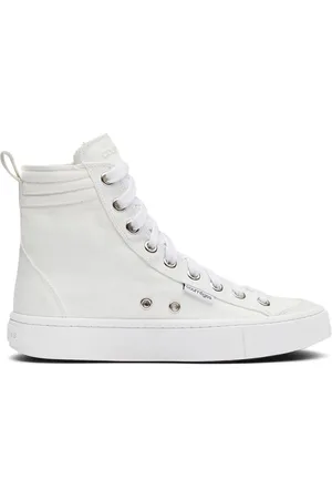 Courrèges Panelled canvas sneakers