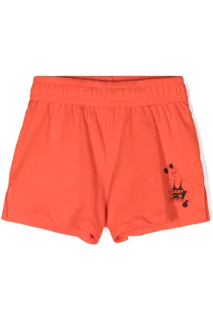 Mini Rodini Weight Lifting organic cotton shorts