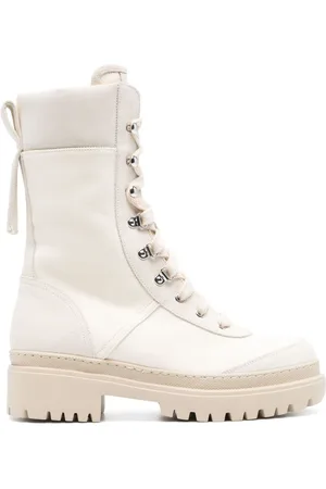 PESERICO SIGN Logo-patch combat boots