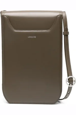LEMAIRE Calepin leather crossbody bag