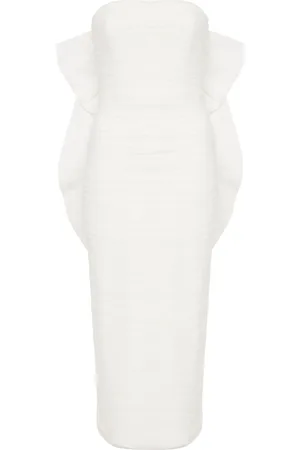 Rebecca Vallance Lily ruffled midi dress