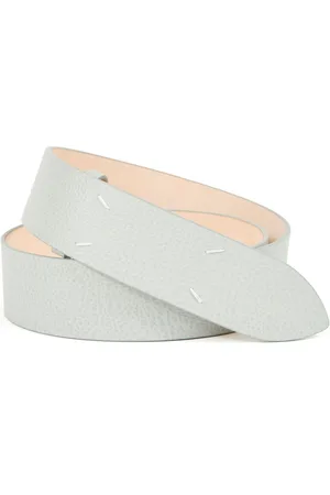 Maison Margiela Four-stitch leather belt