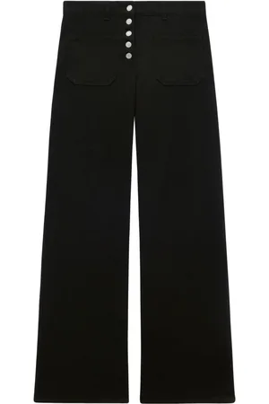 Courrèges Low-rise wide-leg jeans